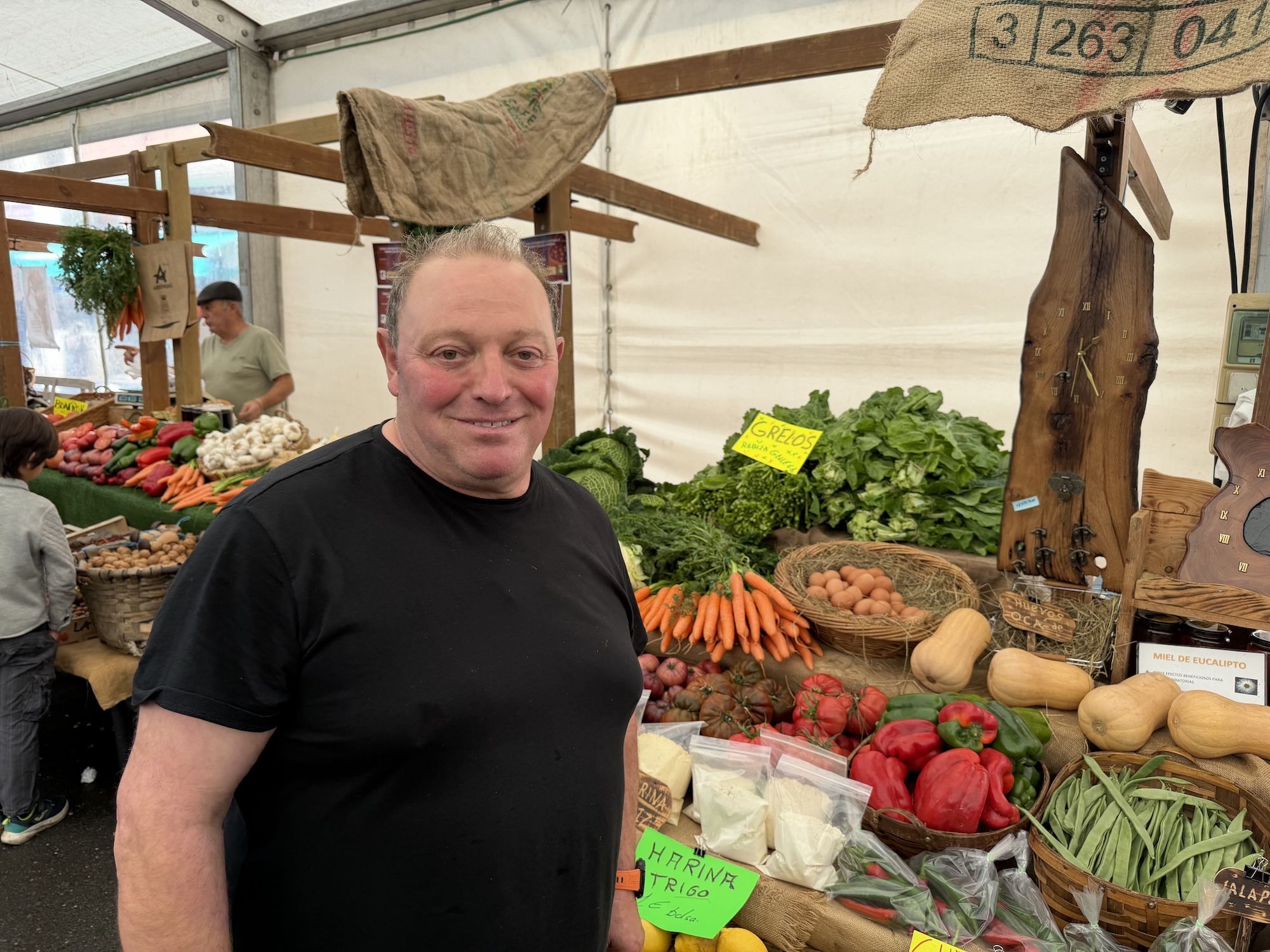 Concurso de castañas y productos de la huerta en Arriondas