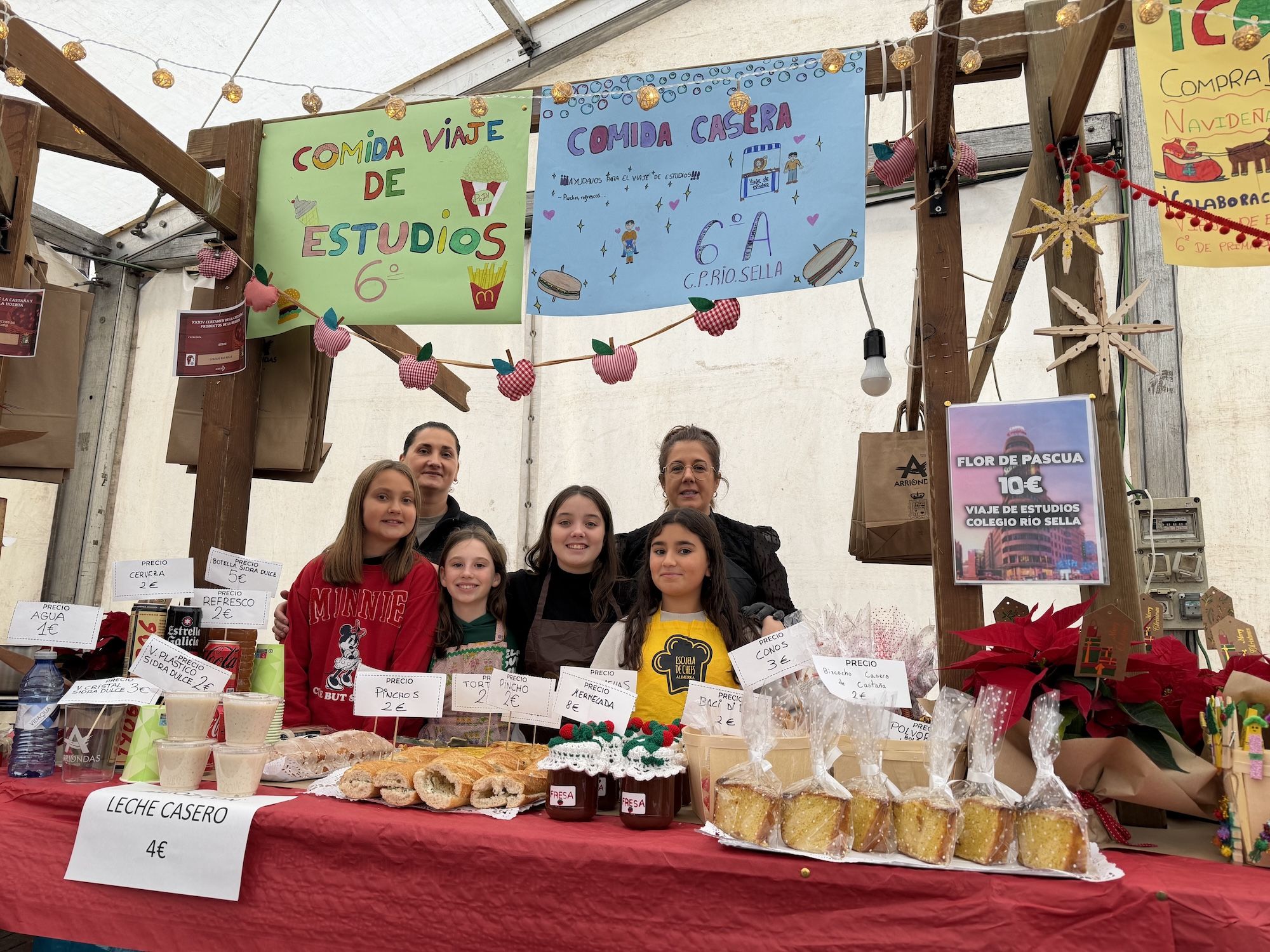 Concurso de castañas y productos de la huerta en Arriondas