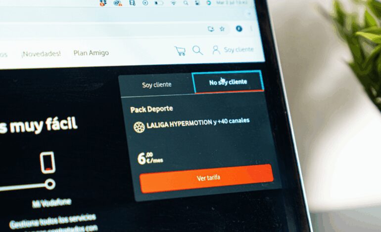 Los canales que echan de menos los clientes de Vodafone para que sea un servicio perfecto
