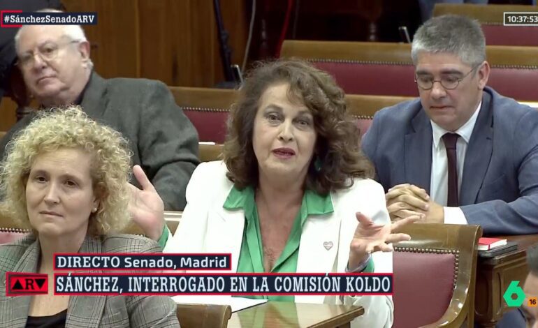 Es increíble que esté compareciendo y Mazón no