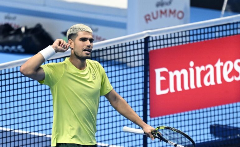 Las cuentas de Carlos Alcaraz para estar en semifinales de las Nitto ATP Finals