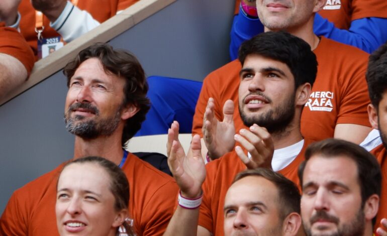 El emotivo recuerdo de Carlos Alcaraz sobre el homenaje a Rafa Nadal en Roland Garros