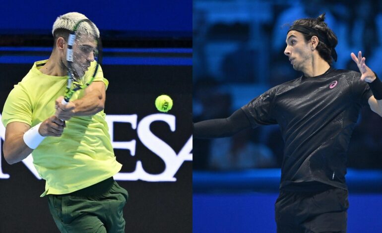 Carlos Alcaraz – Lorenzo Musetti: Horario y dónde ver el partido de las Nitto ATP Finals en directo