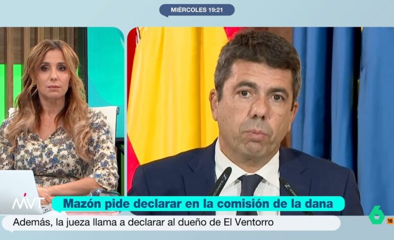 Carmen Morodo, sobre la jueza de la DANA: «Su objetivo es cercar a Mazón»