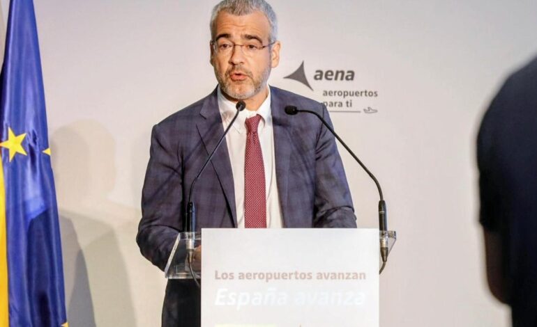 Aena sufre en el Ibex 35 tras la enmienda del PP que busca congelar las tasas aeroportuarias
