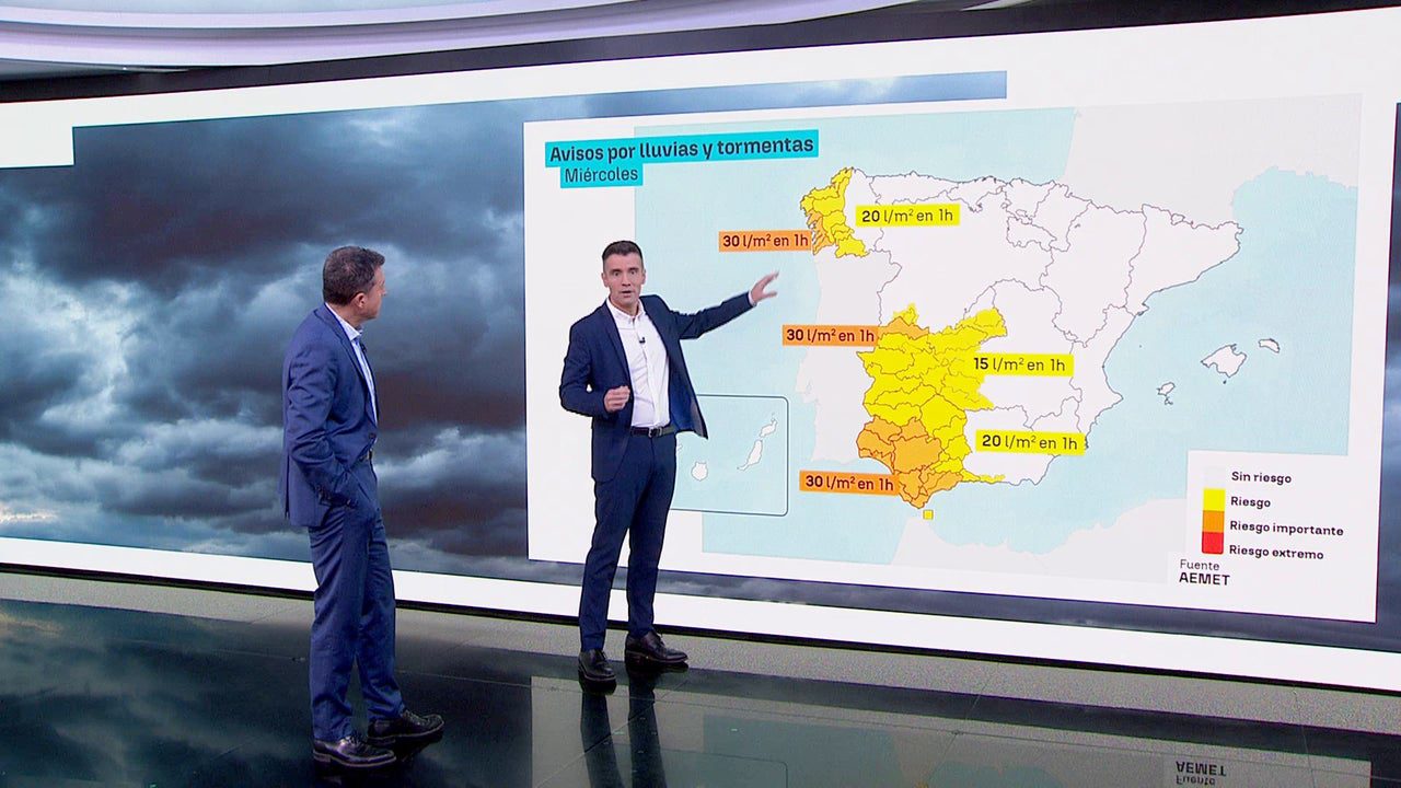 Llega un frente tormentoso con avisos hasta por tornados: la previsión detallada de César Gonzalo