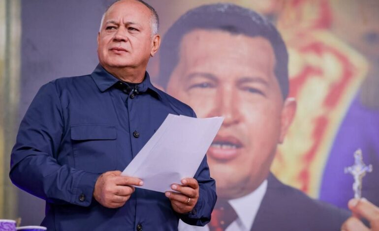 El chavismo niega que haya negociaciones con Estados Unidos para un cambio político en Venezuela