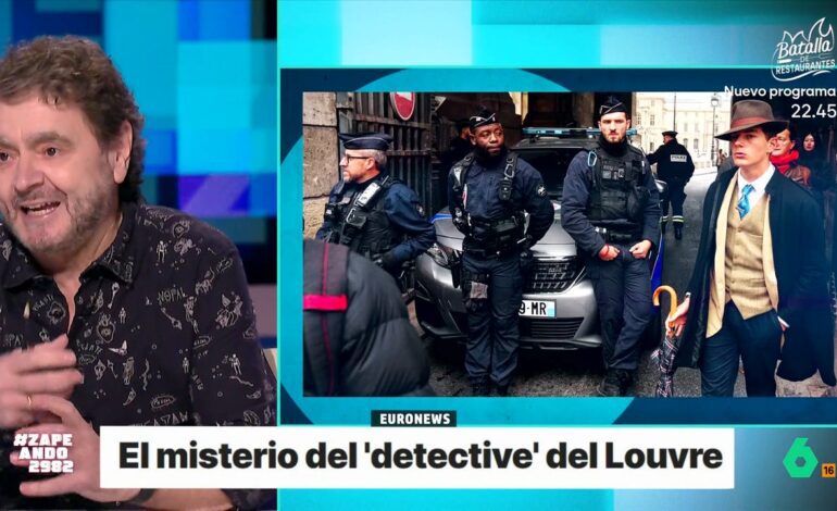 Paco Jiménez desvela quién es el misterioso ‘detective’ viral del Louvre, en vídeo