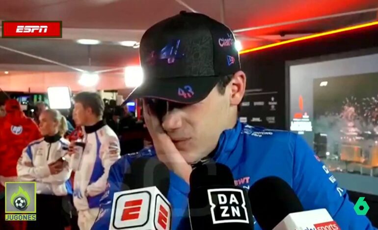 El enfado de Colapinto por los fuegos artificiales en Las Vegas: «Hay perros…»