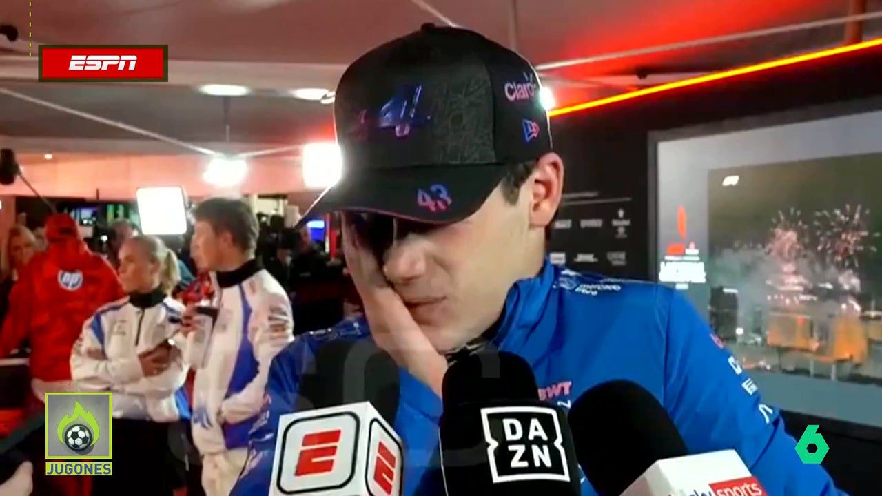 El enfado de Colapinto por los fuegos artificiales en Las Vegas: «Hay perros…»