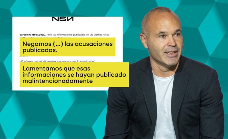 La Fiscalía de Perú investiga a Andrés Iniesta por presunta estafa de 600.000 dólares a empresarios en varios eventos
