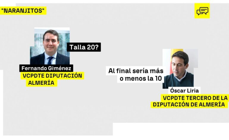 Talla 20?», o «al final la 10