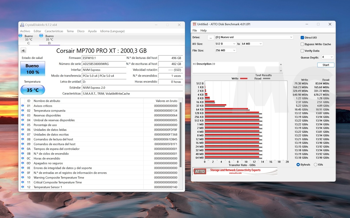 corsair mp 700 pro xt atto