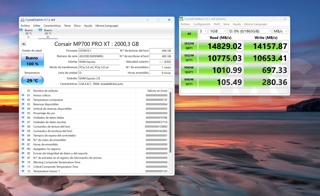 corsair mp700 pro xt crystal d2