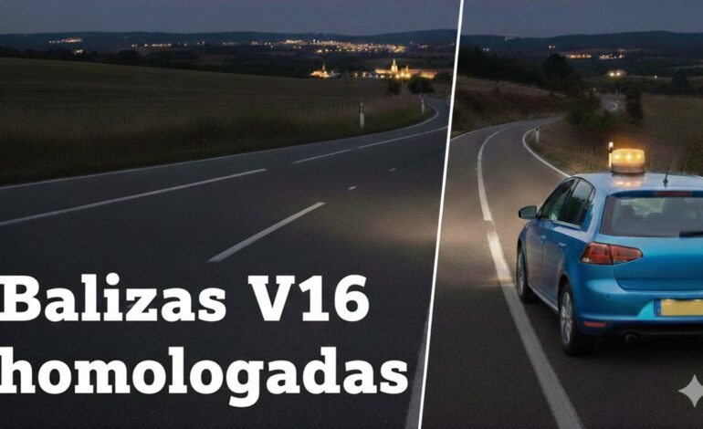 Cuánto cuestan las balizas V16 conectadas con DGT y cuáles son las homologadas