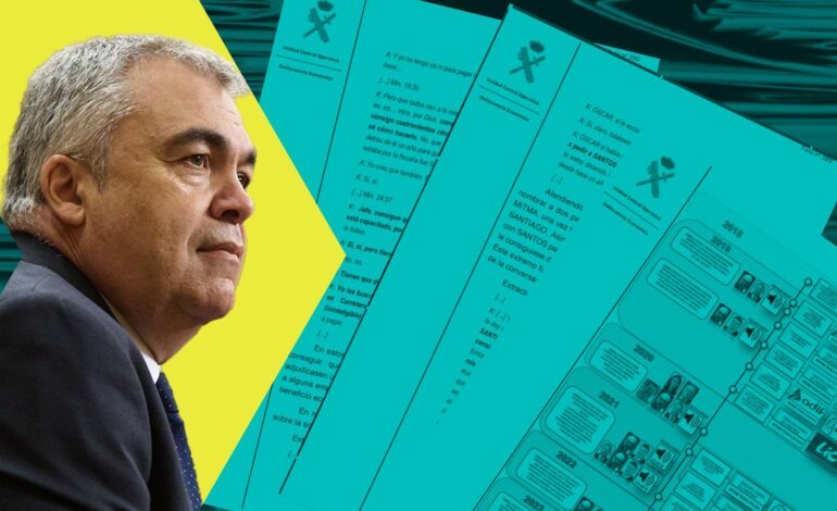 Cuando Cerdán ‘B’ cerraba mordidas, Cerdán ‘A’ acompañaba a Sánchez en su campaña contra la corrupción del PP