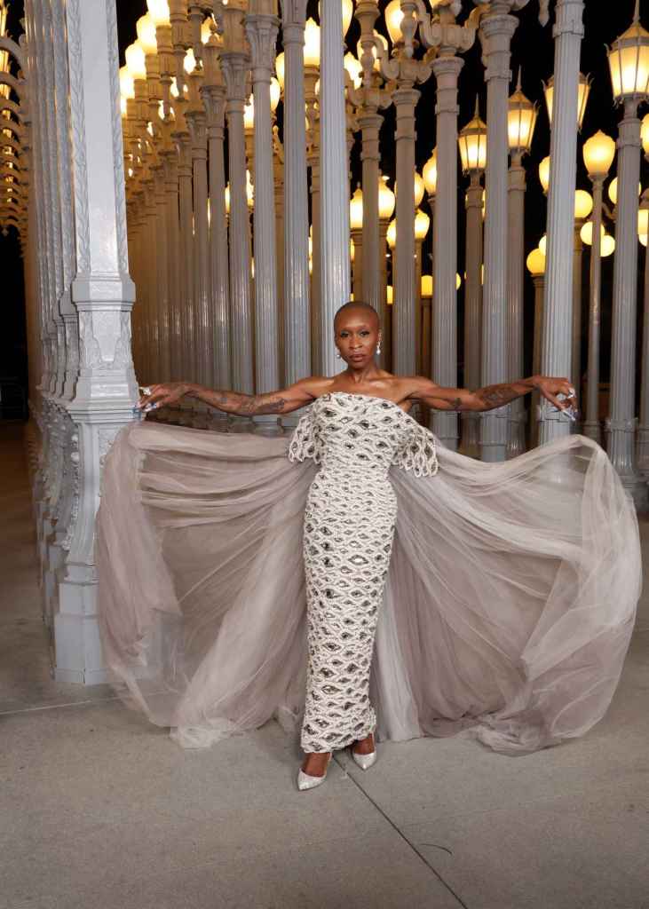 Cynthia Erivo en la Gala de Arte y Cine LACMA 2025 -