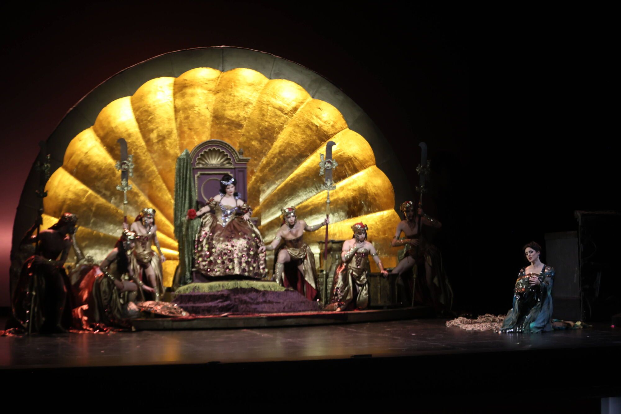 ensayos de ópera "orlando furioso" en el teatro campoamor