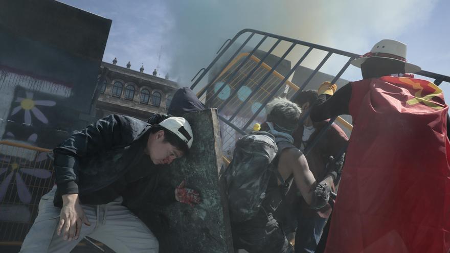 La protesta de la ‘Generación Z’ en Ciudad de México termina con disturbios en el Zócalo
