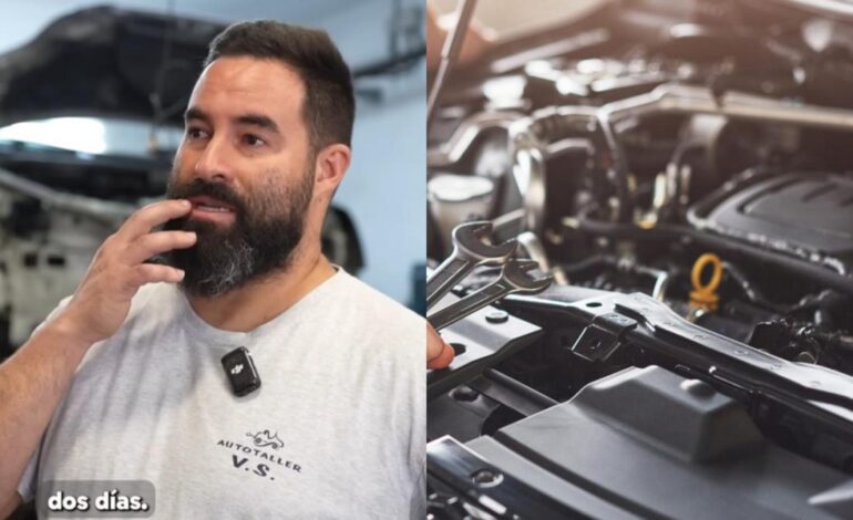 Toni, propietario de un taller mecánico, sobre las dificultades de ser autónomo en España: «He tenido dos hijos y la baja de paternidad fue de dos días»