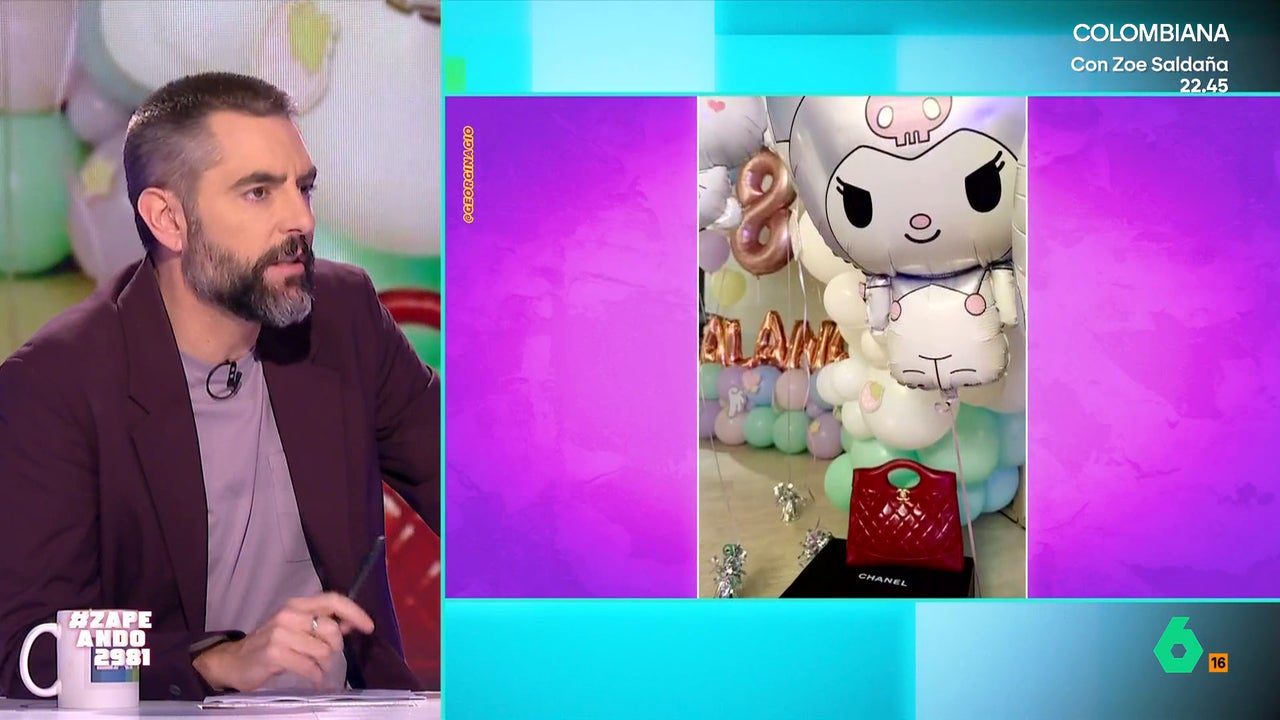 Dani Mateo alucina con el bolso Chanel de 10.000 euros que Cristiano Ronaldo y Georgina han regalado a su hija: «Estoy tan cansado»