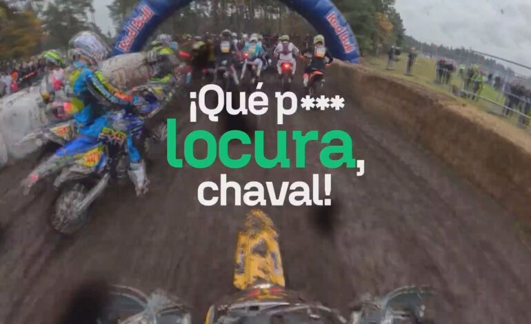 Si te caes, los otros corredores no te van a ver