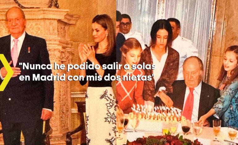 de «impedir» una relación normal con sus nietas a no «ayudar» a la cohesión familiar