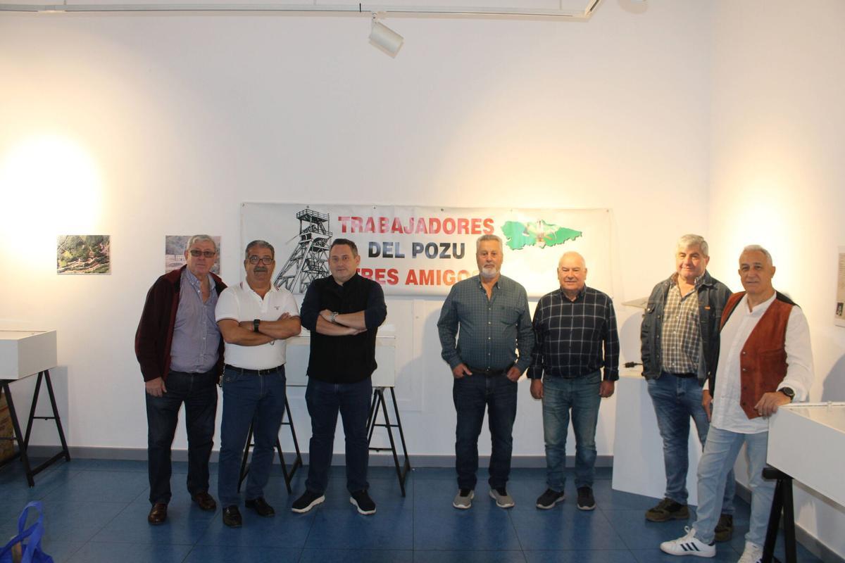 Exposición del Pozo Tres Amigos en la Casa de Cultura de Mieres
