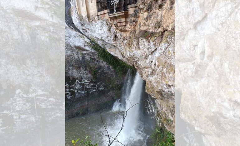así luce la santa cueva en todo su esplendor