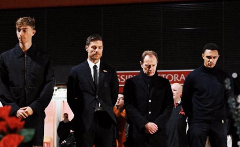 Emotivo homenaje del Real Madrid a Diogo Jota en Anfield