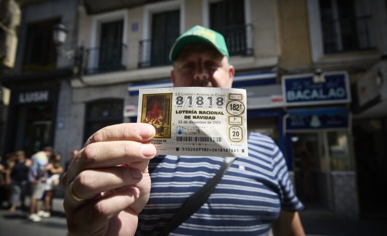 El aviso de la Policía Nacional por el sorteo de la Lotería de Navidad