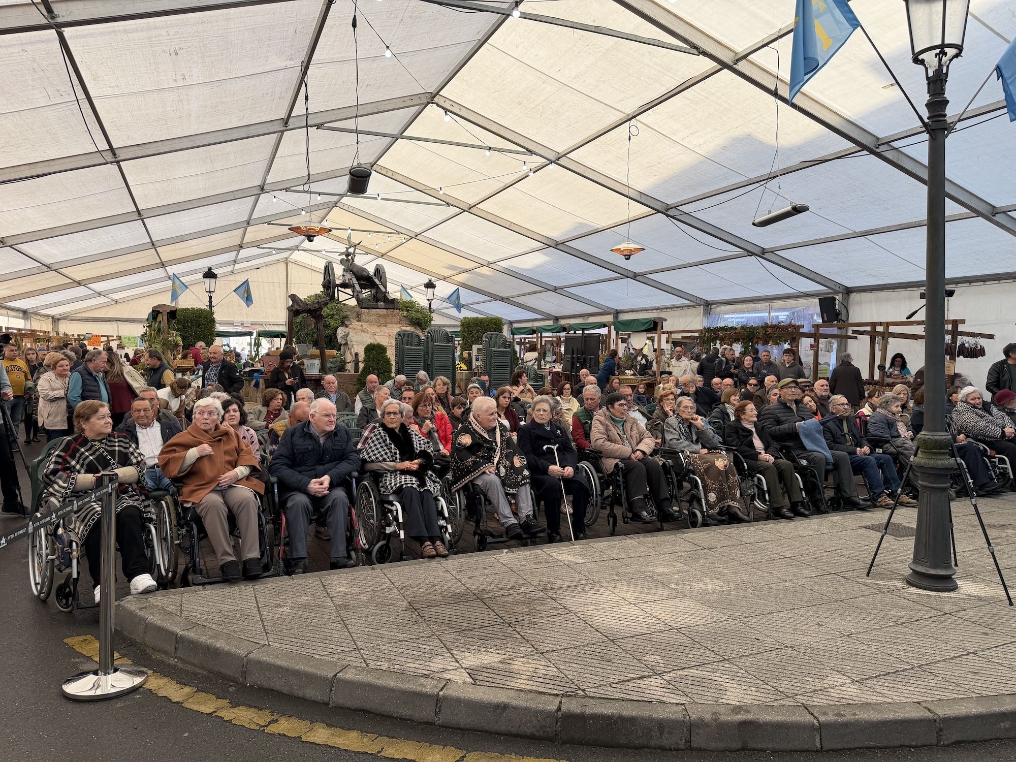 Concurso de castañas y productos de la huerta en Arriondas