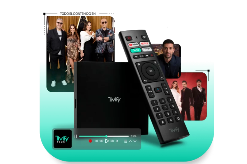 Códec de TV Android Tivify Denali 4K