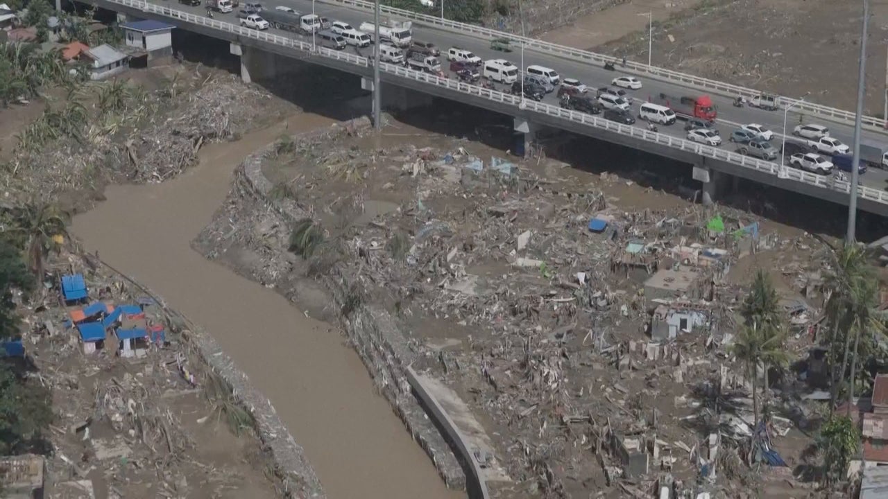 El tifón Kalmaegi deja 114 muertos, 127 desaparecidos y un paisaje catastrófico en Filipinas