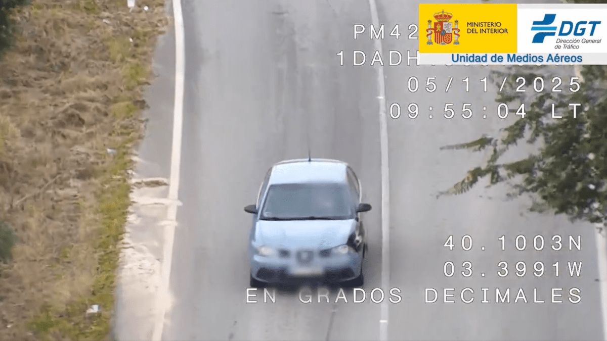 200 euros de multa y seis puntos menos