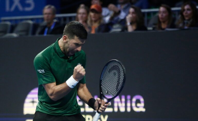 Djokovic se desfonda ante Musetti y levanta en Atenas su 101º título ATP