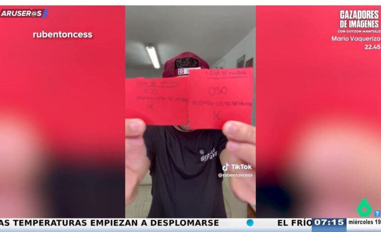 así lo denuncia en este vídeo viral