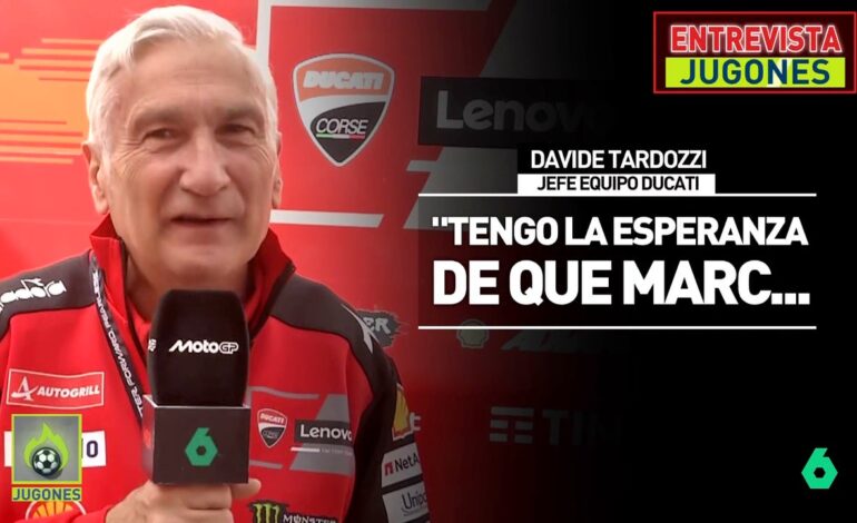 El jefe de Ducati quiere a Márquez varios años más: «Que finalice su carrera…»