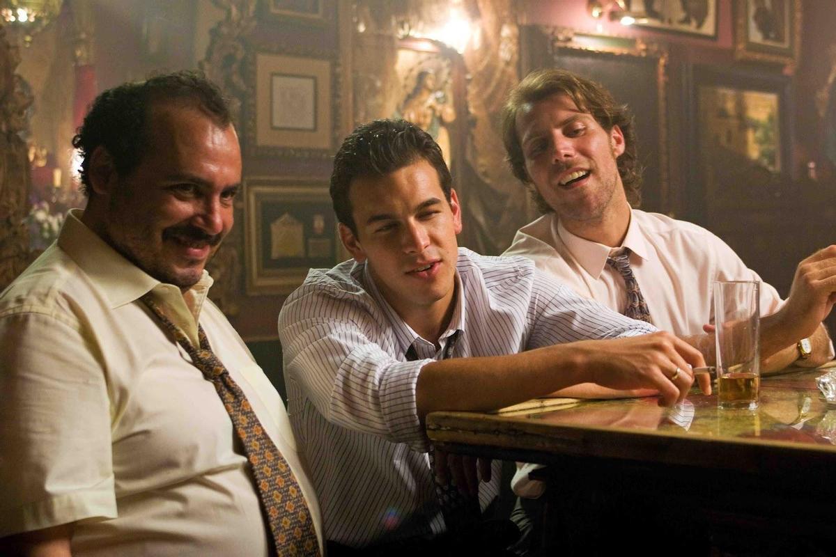 'Grupo 7', con Joaquín Núñez, Mario Casas y José Manuel Poga.