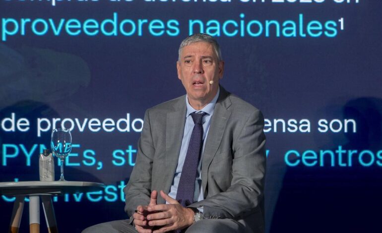 Indra reclama a la UE un calendario de compras conjuntas para impulsar la defensa europea