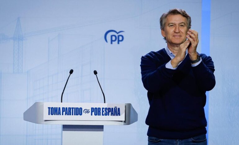 Siga en directo la concentración del PP en Madrid en contra del Gobierno de Pedro Sánchez