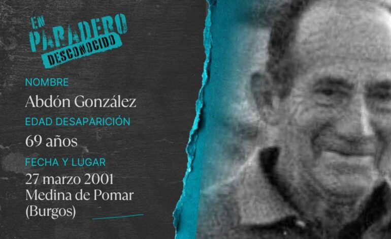 Las 5 claves de la desaparición de Abdón González