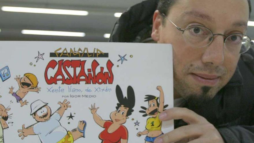 «La familia Castañón», legáu del historietista y músicu xixonés Igor Medio, entra nel Muséu del Pueblu d’Asturies