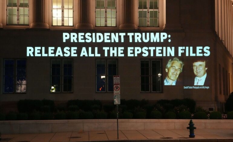 Los demócratas revelan correos de Epstein en los que afirmaba que Donald Trump «pasó horas» con una de la víctimas