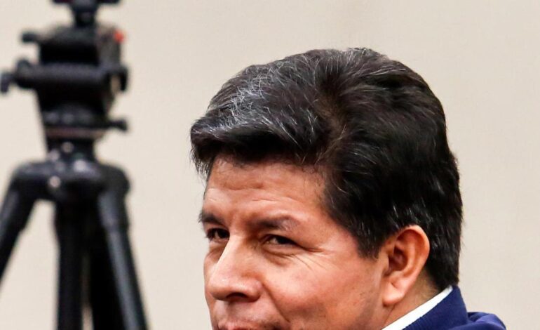 Condenan al expresidente peruano Pedro Castillo a 11 años de cárcel por el autogolpe de 2022
