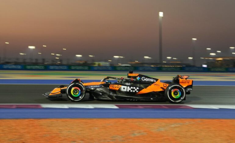 Piastri no se rinde y se lleva la pole sprint en Qatar; Alonso saldrá cuarto