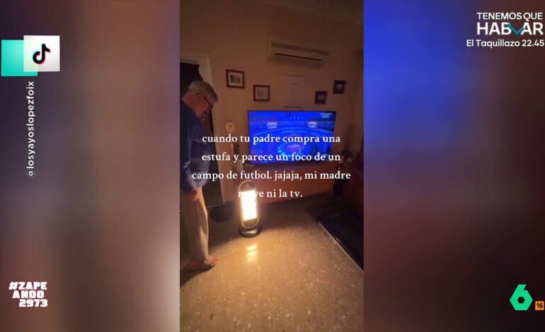 VIDEO | El enfado de una señora por la estufa que acaba de comprar su marido: "Le pintas un murciélago y viene Batman a tu casa"
