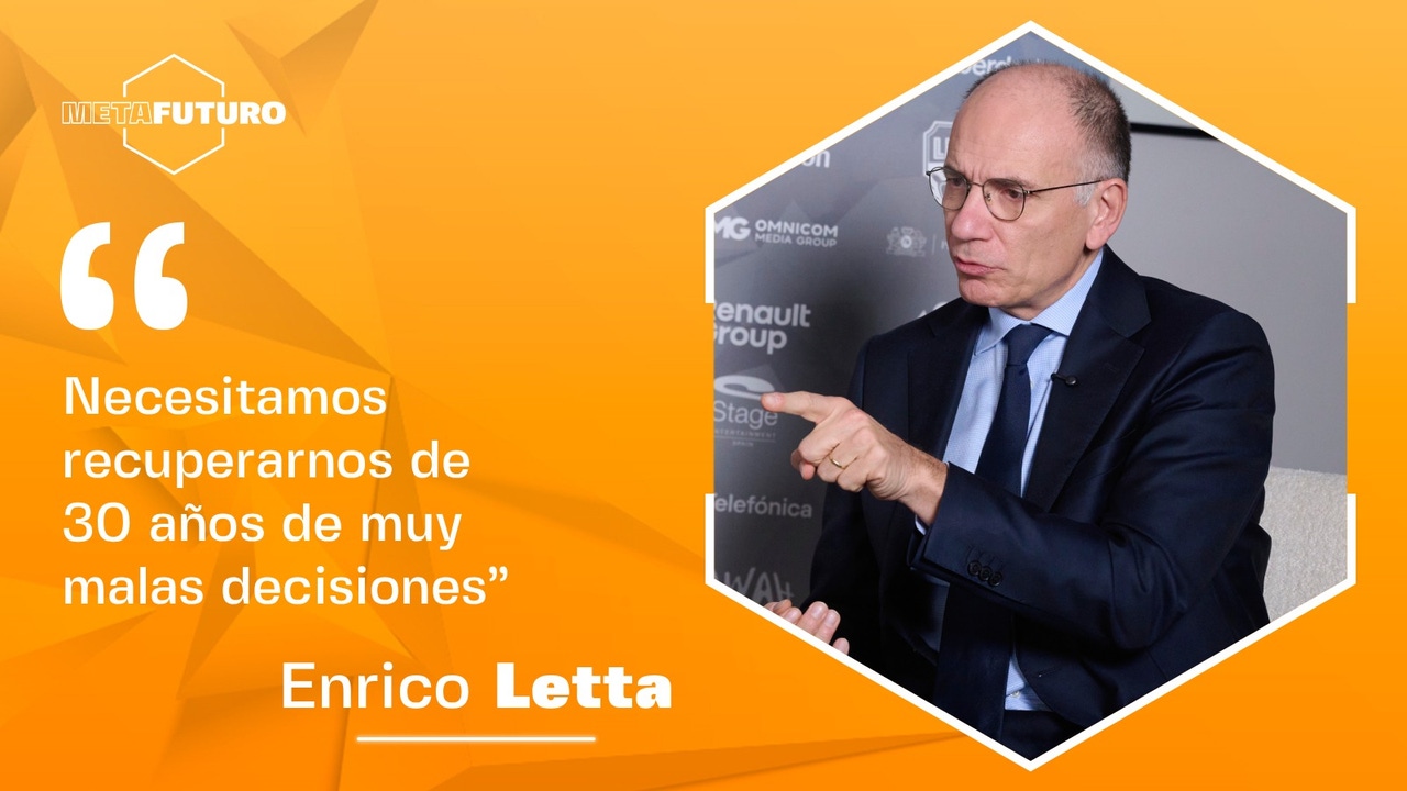 Enrico Letta defiende que el objetivo de Europa es «no dejar a Ucrania sin el apoyo de Trump»