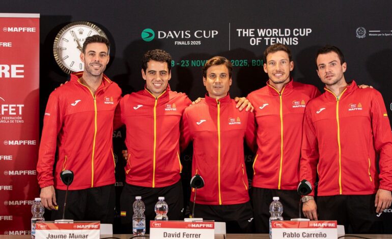 Italia: Horario, formato, partidos y dónde ver la final de la Copa Davis 2025