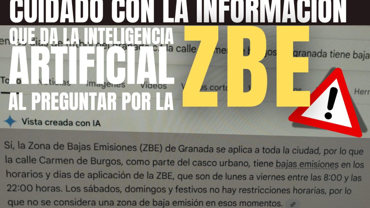 la policía advierte de este error sobre las ZBE